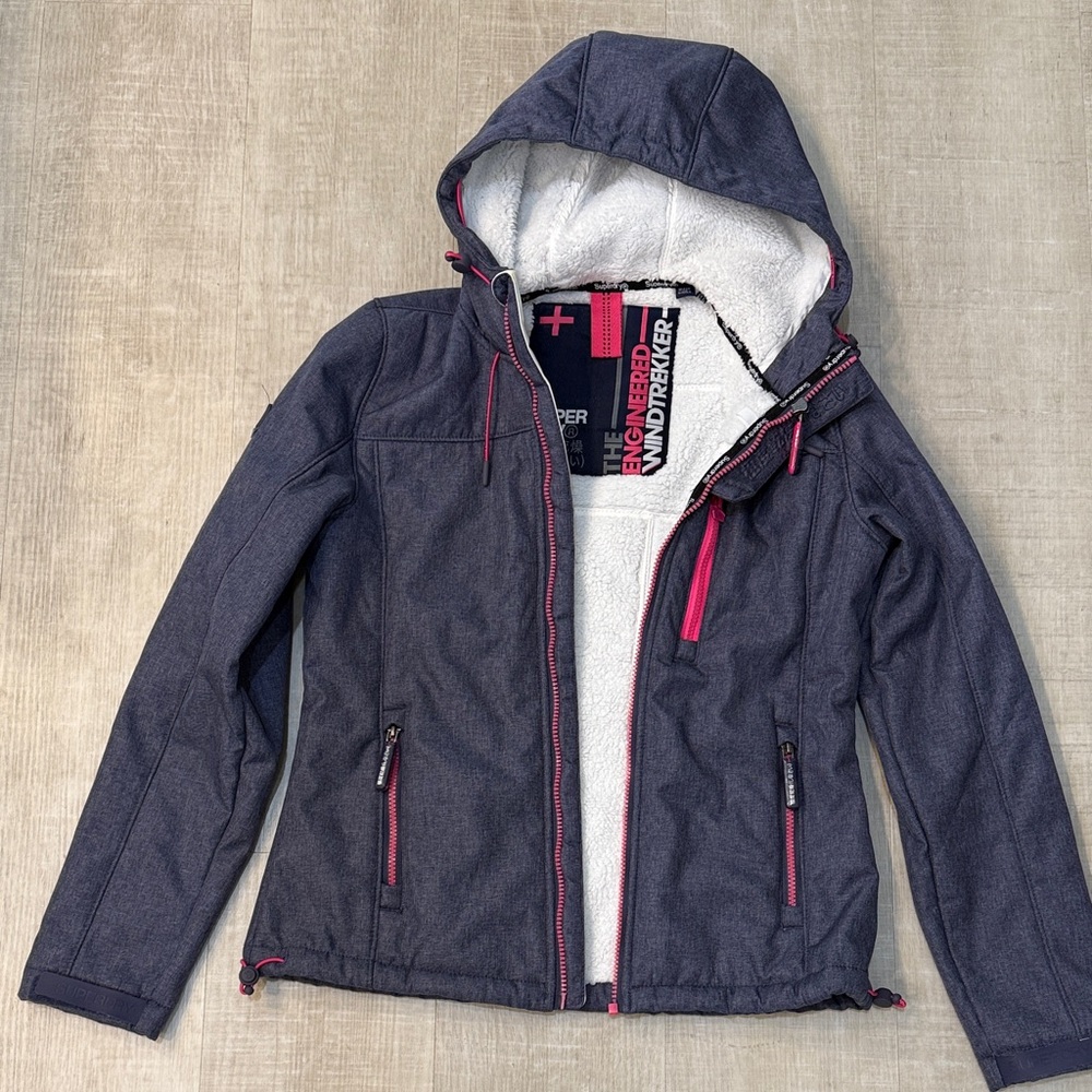 SUPERDRY  Windtrekker Sherpa Lined Jacket